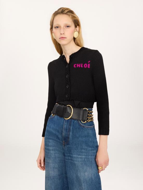 26SS 끌로에 스웨터 CH26UMC02770001 BLACK - CHLOE