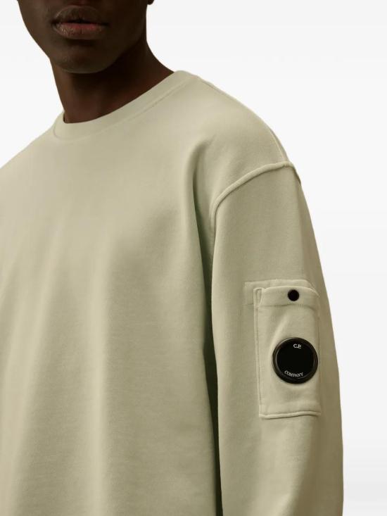 26SS 씨피 컴퍼니 스웨터 20CMSS036A110044R804 CLEAR BLUE - C.P. COMPANY