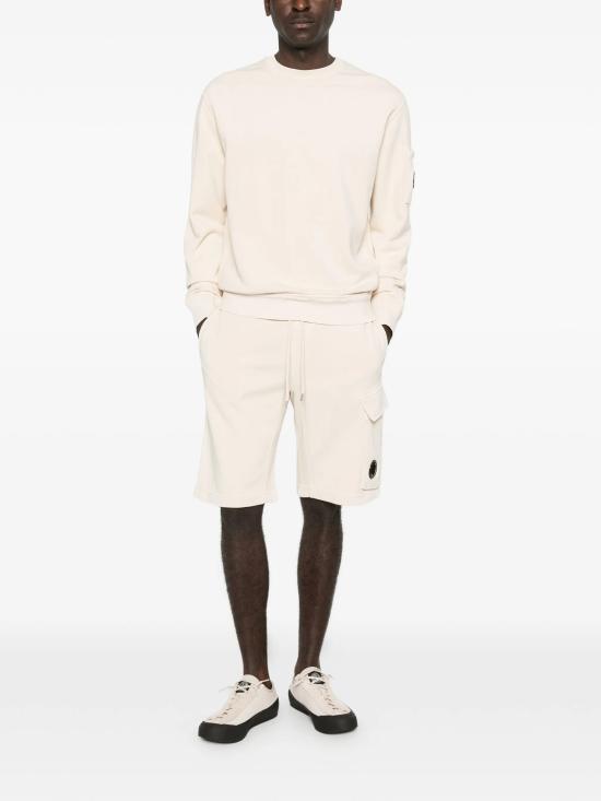 26SS 씨피 컴퍼니 스웨터 20CMSS036A110044R114 WHITE - C.P. COMPANY