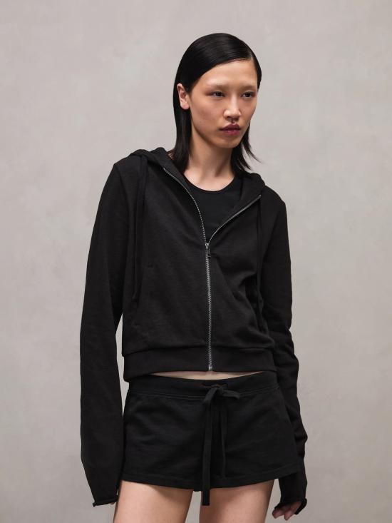 26SS 엔타이어 스튜디오 후드 티셔츠 ESSS26HO05012BLACK - ENTIRE STUDIOS