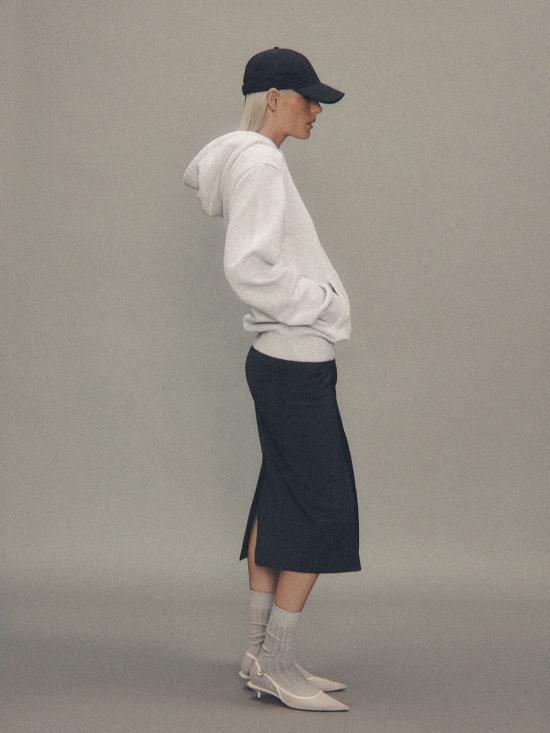 26SS 엔타이어 스튜디오 후드 티셔츠 ESSS26HO02012HEATHERGREY - ENTIRE STUDIOS