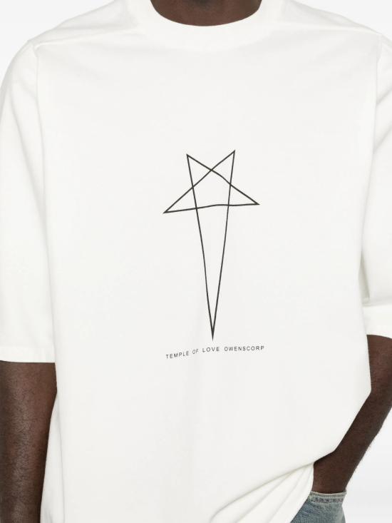 26SS 다크쉐도우 반팔 티셔츠 DU01F4274RIGEP31109 WHITE - DRKSHDW