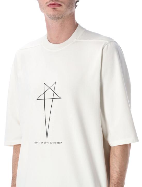 26SS 다크쉐도우 반팔 티셔츠 DU01F4274RIGEP31109 WHITE - DRKSHDW