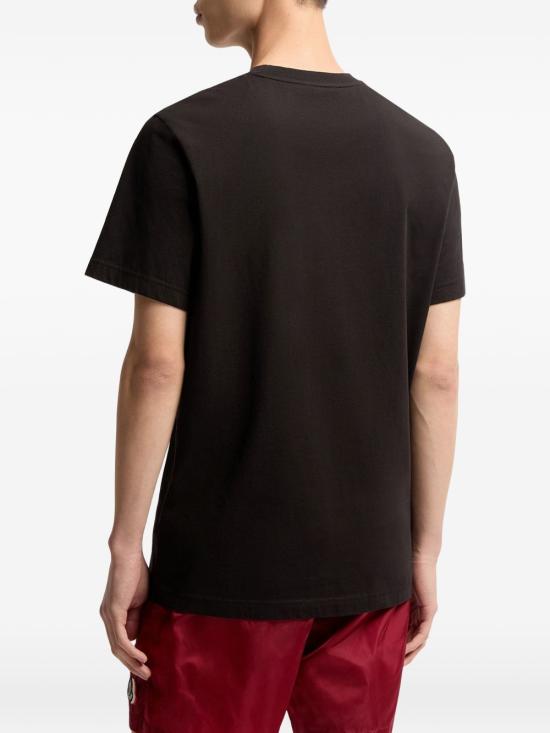 26SS 몽클레어 반팔 티셔츠 L10918C0007489B8Q999 BLACK - MONCLER