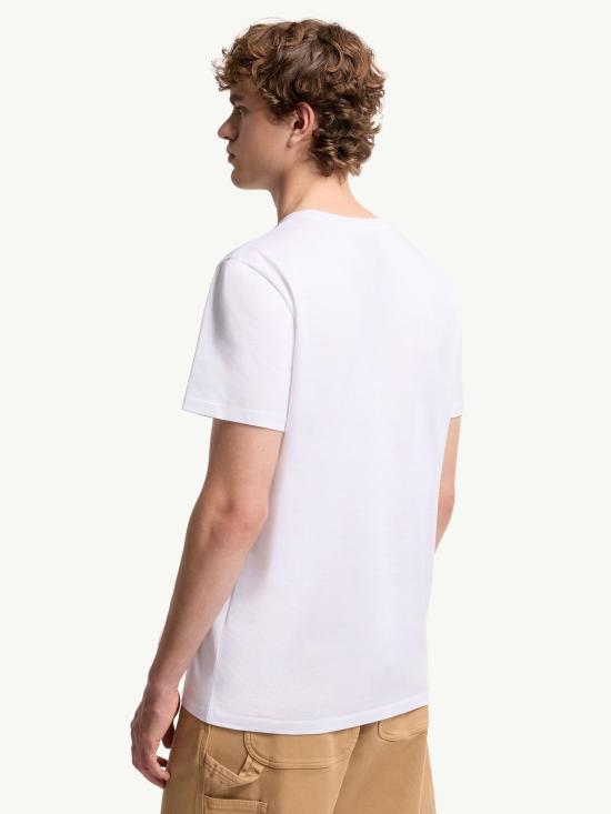 26SS 몽클레어 반팔 티셔츠 L10918C000688390Y001 WHITE - MONCLER