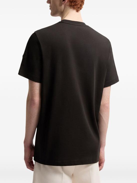 26SS 몽클레어 반팔 티셔츠 L10918C0003589AUG999 BLACK - MONCLER