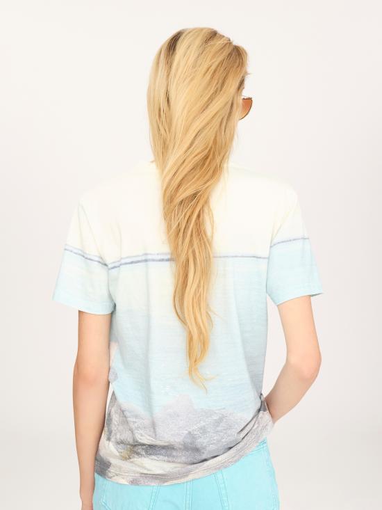 26SS 끌로에 반팔 티셔츠 CH26UJH11288107 CLEAR BLUE - CHLOE