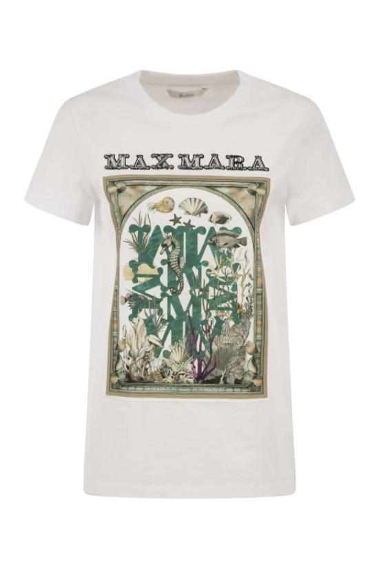 26SS 막스마라 반팔 티셔츠 2611941062600019 WHITE