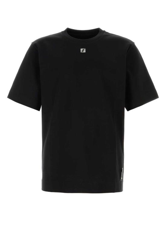 26SS 펜디 코튼 티셔츠 FY0936ARYYF0QA1 BLACK