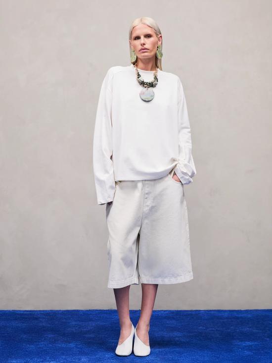 26SS 엔타이어 스튜디오 반팔 티셔츠 ESSS26TT02012WHITE - ENTIRE STUDIOS