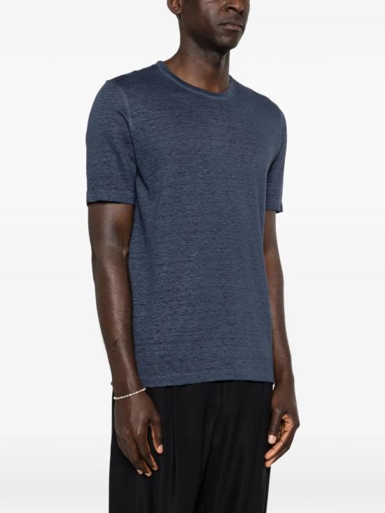 26SS 120 리노 반팔 티셔츠 33ALIM7186000E908S01S0025F BLUE - 120 LINO