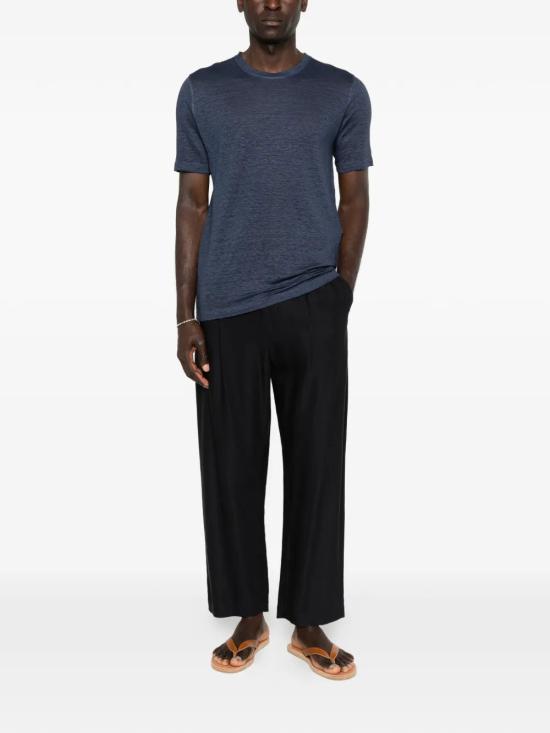 26SS 120 리노 반팔 티셔츠 33ALIM7186000E908S01S0025F BLUE - 120 LINO