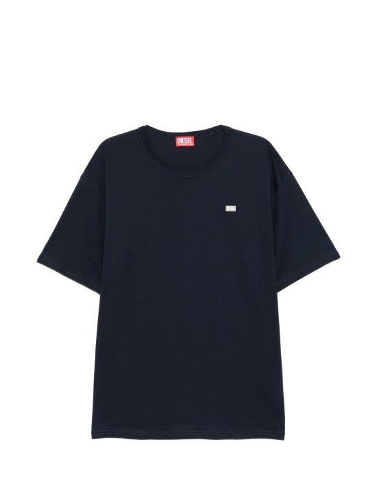 26SS 디젤 T-박스트-R30 스몰 로고 티셔츠 A164000QIAM81E BLUE