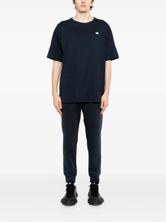 26SS 디젤 T-박스트-R30 스몰 로고 티셔츠 A164000QIAM81E BLUE - DIESEL
