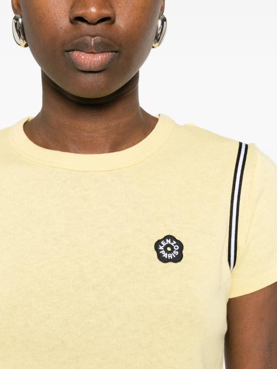 26SS 겐조 반팔 티셔츠 FG52TS2054SK38 YELLOW - KENZO