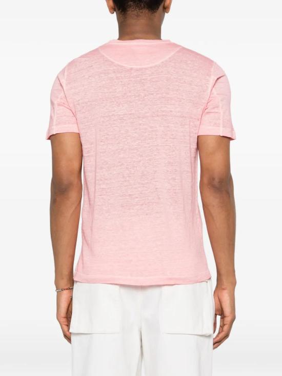 26SS 120 리노 반팔 티셔츠 33ALIM7186000E908S01S00083 PINK - 120 LINO