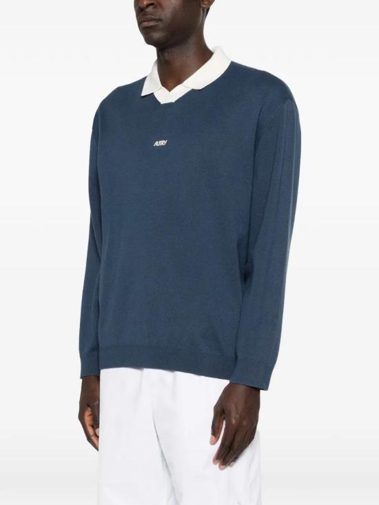 26SS 오트리 폴로 티셔츠 POPX024B BLUE - AUTRY