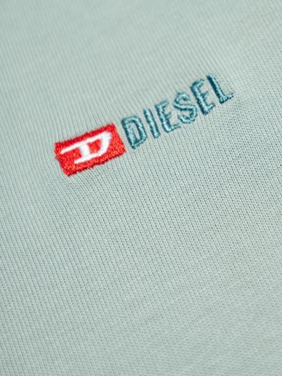 26SS 디젤 T-어드저스트-R15 페이디드 티셔츠 A166210PKAL85X CLEAR BLUE - DIESEL