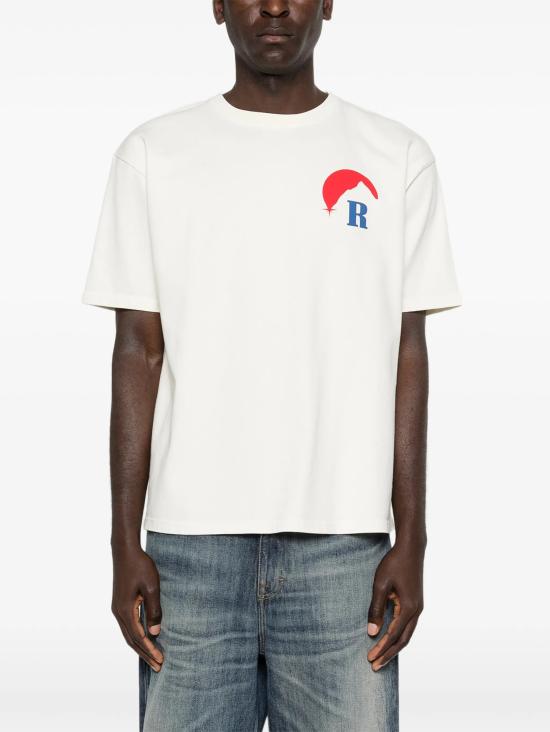 26SS 루드 반팔 티셔츠 RHPS26TT180126010WHITE - RHUDE