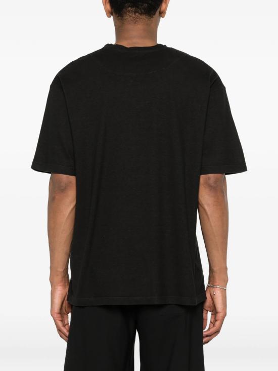 26SS 120 리노 반팔 티셔츠 33ALIM79I2000G308S01S0065R BLACK - 120 LINO