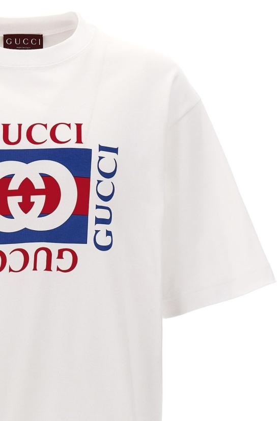 26SS 구찌 코튼 저지 티셔츠 784361XJGKA9074 WHITE - GUCCI