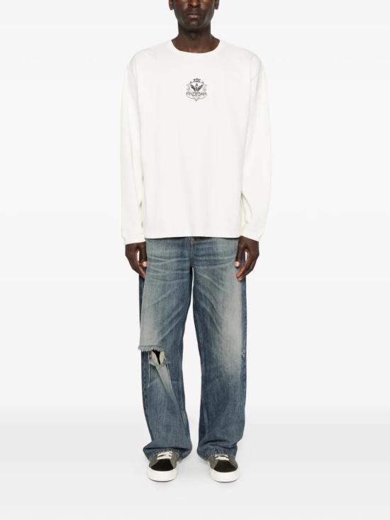 26SS 루드 긴팔 티셔츠 RHPS26TT160123166 WHITE - RHUDE
