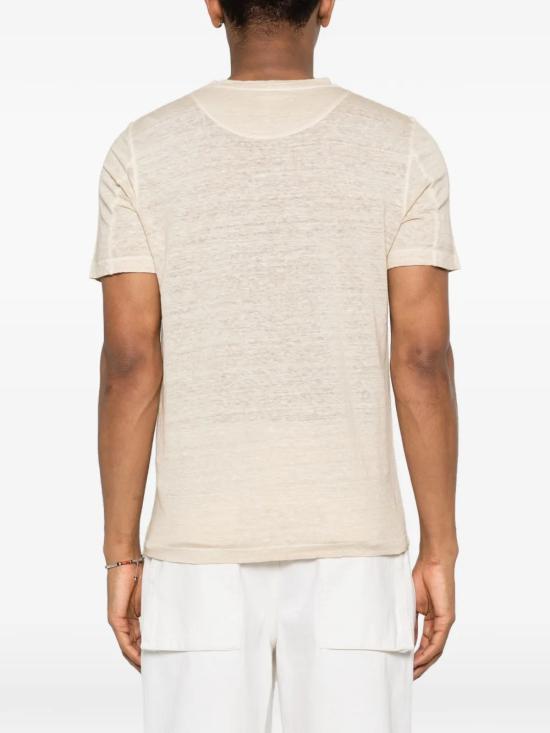 26SS 120 리노 반팔 티셔츠 33ALIM7186000E908S01S00092 BEIGE - 120 LINO