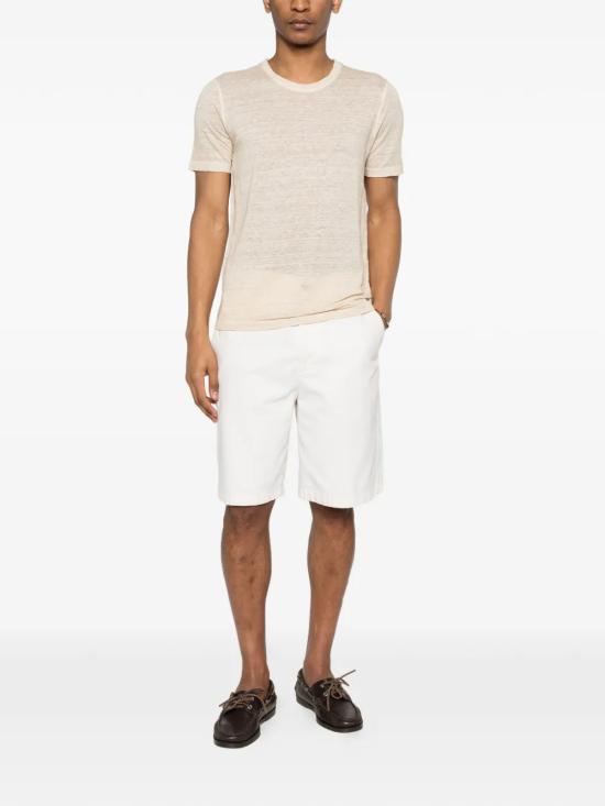 26SS 120 리노 반팔 티셔츠 33ALIM7186000E908S01S00092 BEIGE - 120 LINO