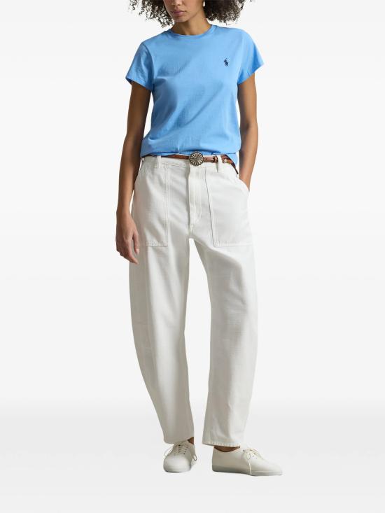 26SS 폴로 랄프로렌 반팔 티셔츠 211B14605005 CLEAR BLUE - POLO RALPH LAUREN