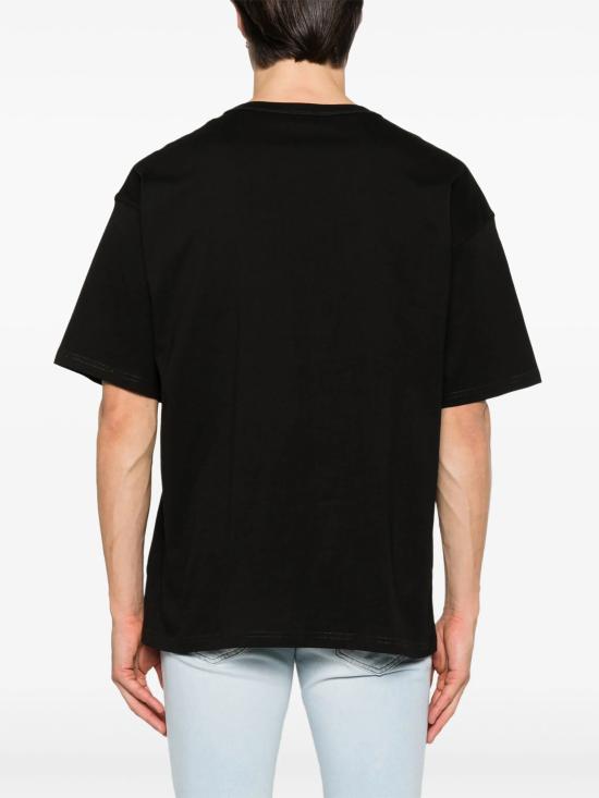 26SS 디젤 T-박스트-R30 스몰 로고 티셔츠 A164000QIAM9XX BLACK - DIESEL