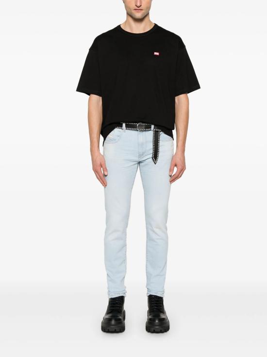 26SS 디젤 T-박스트-R30 스몰 로고 티셔츠 A164000QIAM9XX BLACK - DIESEL