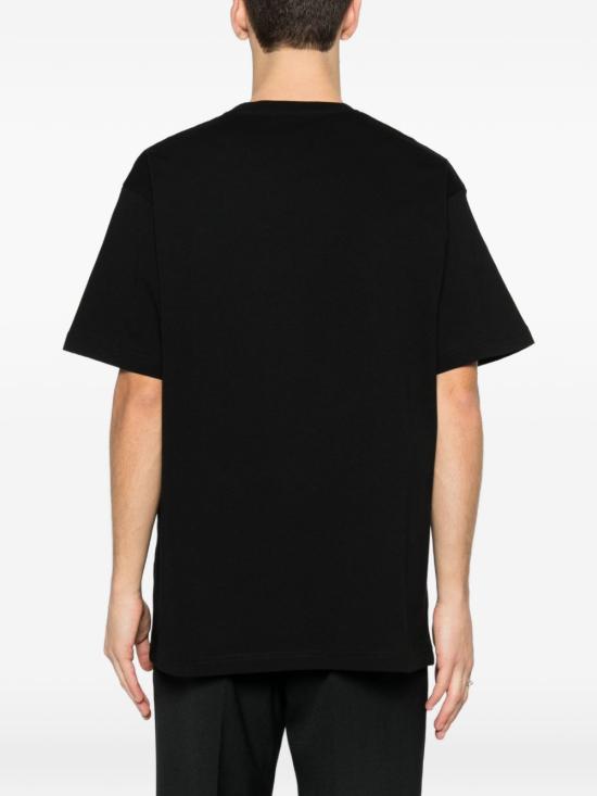 26SS 구찌 프린트 디테일 코튼 저지 티셔츠 855021XJHOD1152 BLACK - GUCCI