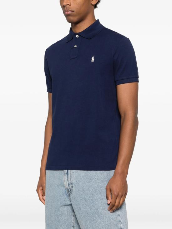 26SS 폴로 랄프로렌 폴로 티셔츠 710680784517 BLUE - POLO RALPH LAUREN