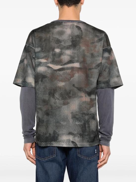 26SS 디젤 긴팔 티셔츠 A199430BMCD8ATA GREY - DIESEL