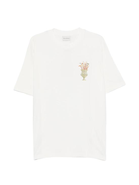 26SS 드롤드무슈 반팔 티셔츠 KTS313CO002OW WHITE