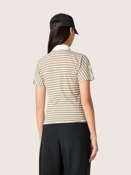 26SS 골든구스 폴로 티셔츠 GWP02189P00239012364 WHITE - GOLDEN GOOSE