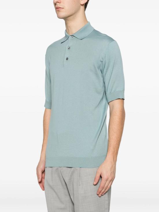 26SS 라르디니 폴로 티셔츠 CNLPMC65CN64020820 CLEAR BLUE - LARDINI