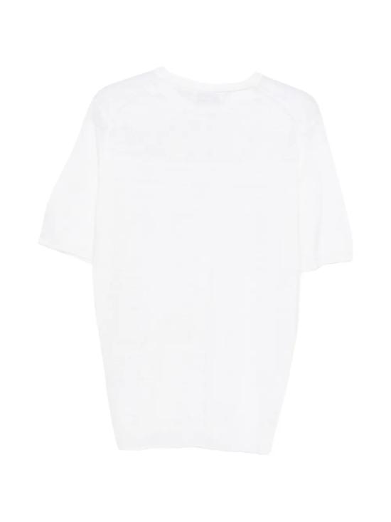 26SS 라르디니 반팔 티셔츠 PALMMC76PA66022100 WHITE - LARDINI
