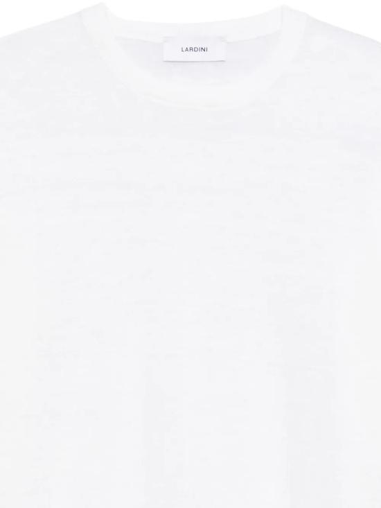 26SS 라르디니 반팔 티셔츠 PALMMC76PA66022100 WHITE - LARDINI