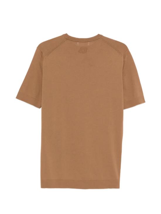 26SS 라르디니 반팔 티셔츠 PALMMC77PA66023440 BROWN - LARDINI