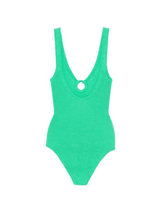 26SS 훈자 지 원피스 수영복 SCOCELINETXMETALLICKHAKI GREEN - HUNZA G