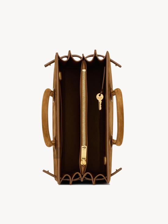 26SS 생로랑 토트백 4218591U80W2916 BROWN - SAINT LAURENT