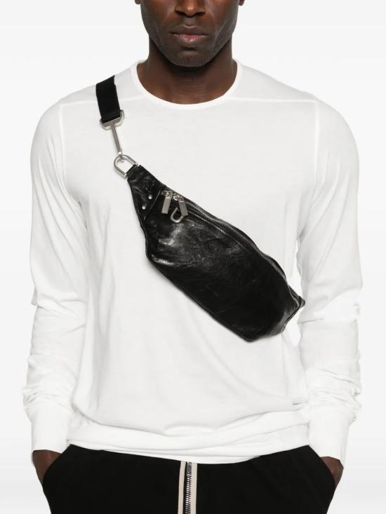 26SS 릭 오웬스 벨트백 RA01F0830LBE09 BLACK - RICK OWENS