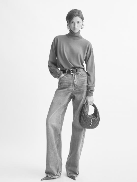 26SS 생로랑 이카리노 퀼티드 나파 토트백 851689AAANG2721 BEIGE - SAINT LAURENT