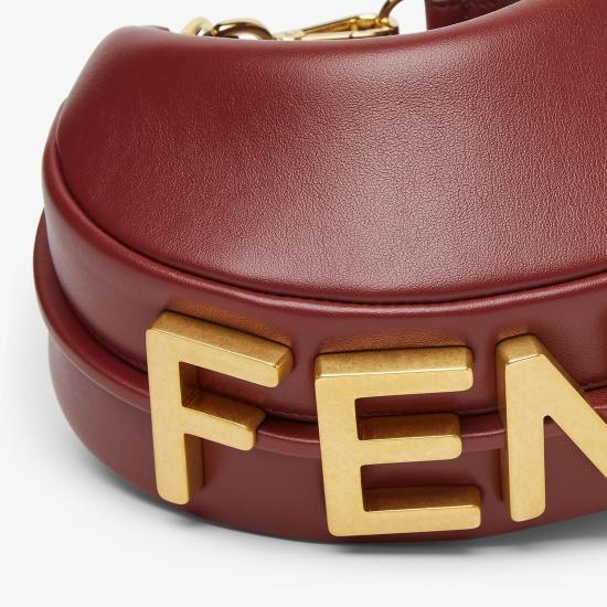 26SS 펜디 펜디그라피 미니 호보백 8BS081A5DYF1UQF RED - FENDI
