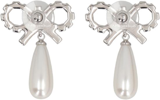 26SS 셀프 포트레이트 이어링 RS26631EPPEARL SILVER - SELF PORTRAIT