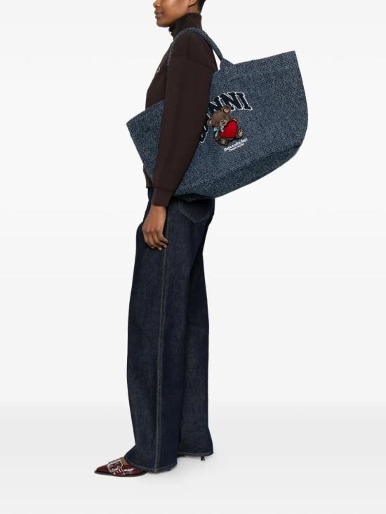 26SS 가니 토트백 B2110041077 BLUE - GANNI