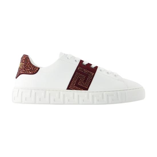 26SS 베르사체 스니커즈 10135681A115452W9E0 BURGUNDY