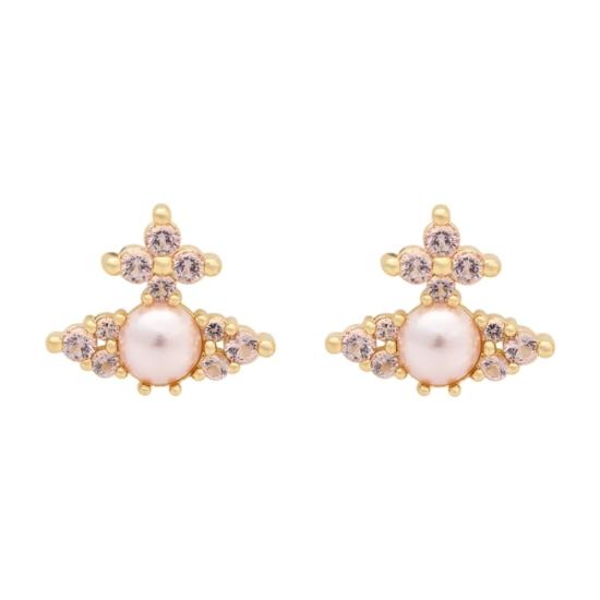 26SS 비비안웨스트우드 페도라 이어링 6201034Y02R988R988 PINK