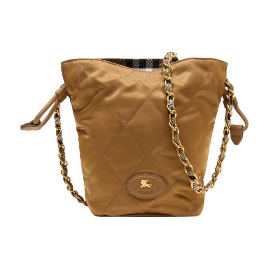 26SS 버버리 리버시블 홀스슈 체인 파우치 8121348A4724 BROWN